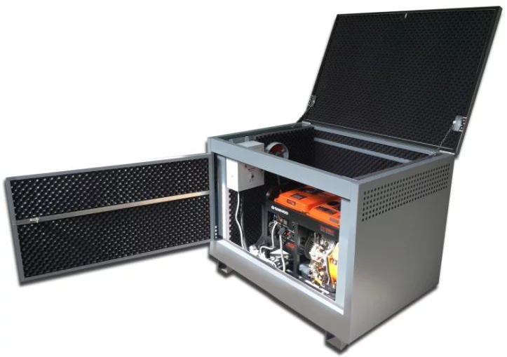 Бензиновый генератор RID RS 7000 E в контейнере с АВР