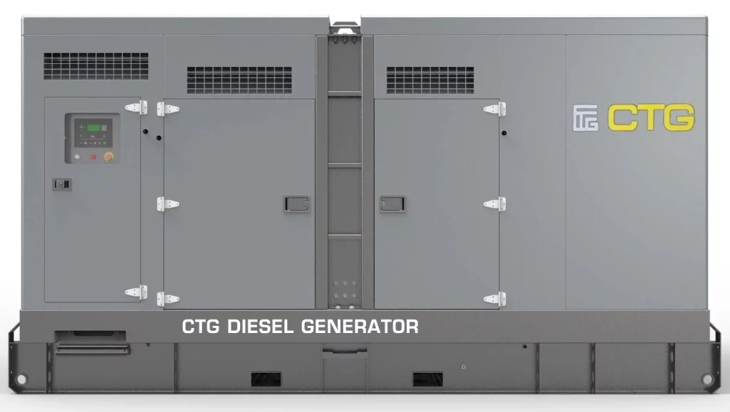 Дизельный генератор CTG 313D в кожухе