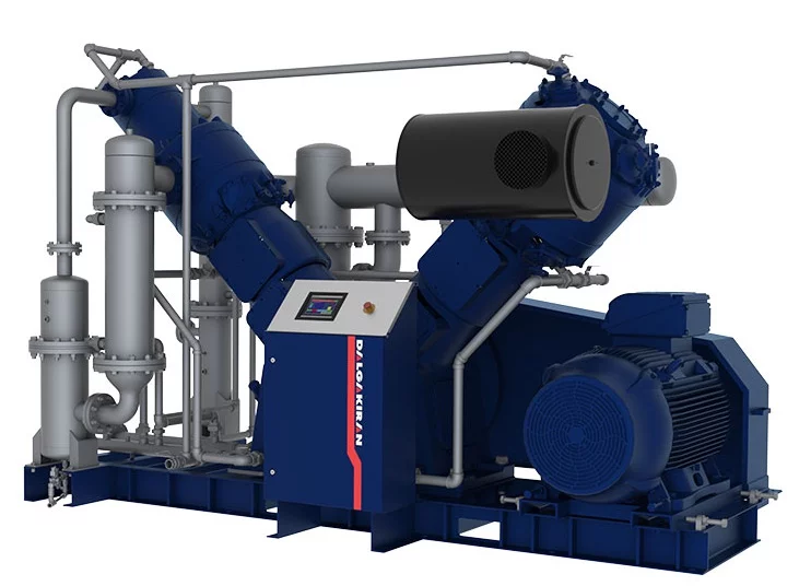 Безмасляный дожимной компрессор Dalgakiran PET MASTER 220
