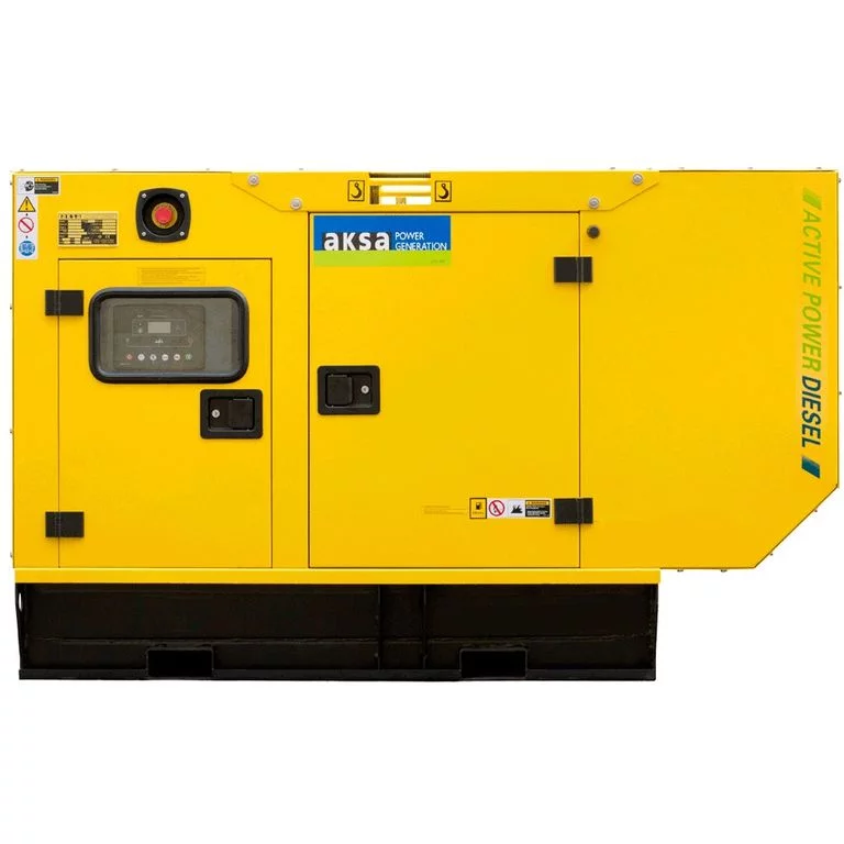 Дизельный генератор Aksa APD-35A в кожухе