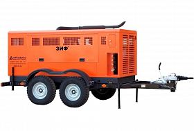 Дизельный компрессор ЗИФ ПВ-30/1,6 на шасси — фото 1