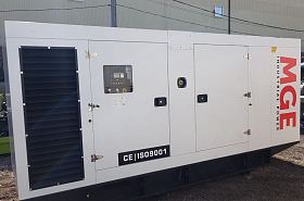 Дизельный генератор Doosan MGE 100-Т400 в кожухе — фото 4
