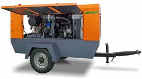 Дизельный компрессор Denair DACY-5/7 (на шасси) — фото 3