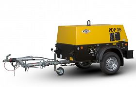 Дизельный компрессор Atmos PDP 35 12 фикс с тормозом — фото 1